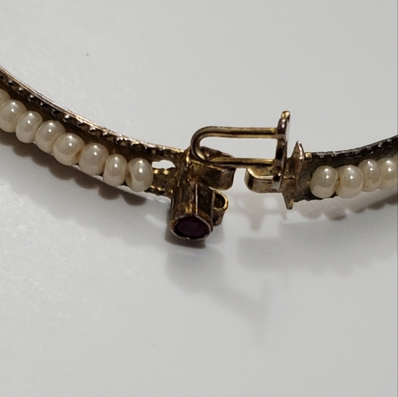 Antique Ruby Bangle - Picture 4 of 4